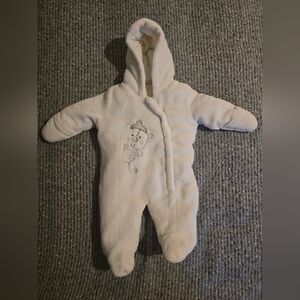 Cozy White Kids One Piece